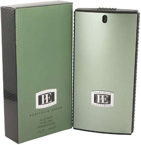 Portfolio verde por Perry Ellis - Agua de colonia para hombre ...
