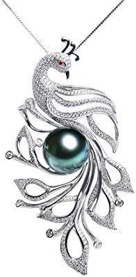 LIKEOY Vintage Bohemia Vivid Peacock Pendant Necklace with Opal Crystal
