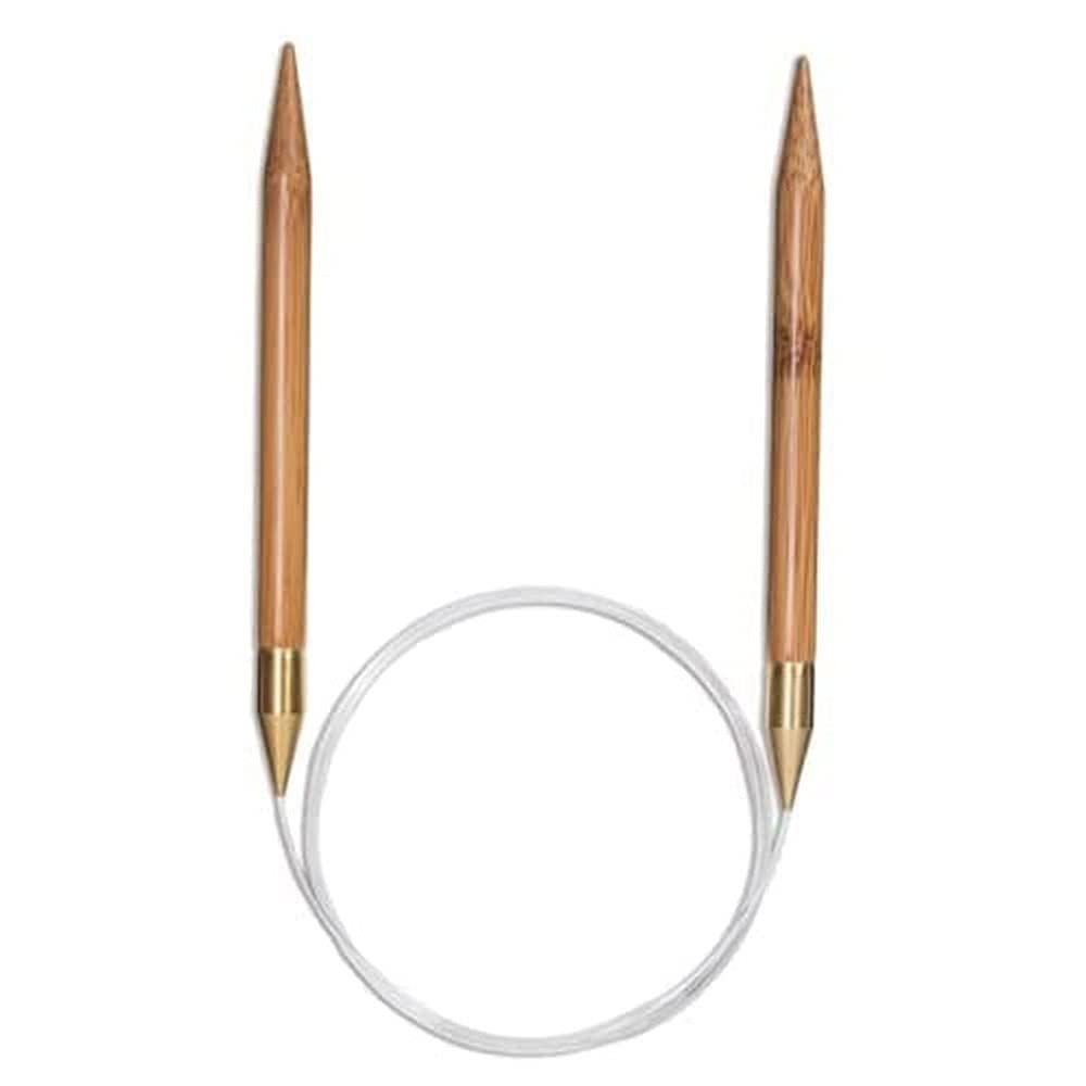 Seeknit Circular Knitting Needles, Bamboo, Beige, 60 cm x 3.25 mm — image 1