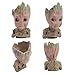 Sprite Beat Groot Flowerpot Groot Succulent Planter Cute Green Plants Flower Pot with Hole Pen Holder Best Gift for Kids, Parents, Friends (5.5inch)
