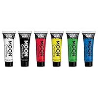 Face & Body Paint Primary Colours Set by Moon Creations - 0.40fl oz