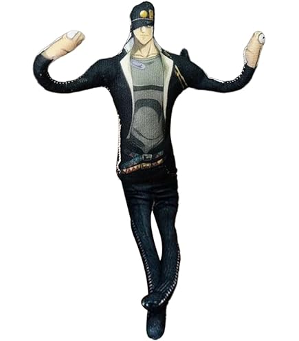 Jiumaocleu – Figura Suave De JJBA Bruno Buccellati Y Josuke, Mini Almohada De 10 Cm Para Mochila