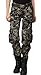 chouyatou Women's Casual Camouflage Multi Pockets Cargo Pants (Medium, 58Camo)