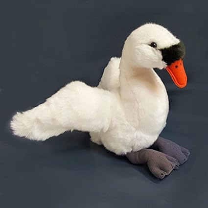 swan cuddly toy