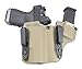 Fierce Defender IWB Kydex Holster Compatible with Glock 19 23 32 -The +1 Series -Made in USA- GEN 5 Compatible (Flat Dark Earth)