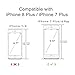TORU CX PRO Compatible with iPhone 8 Plus/iPhone 7 Plus Wallet Case - Protective Stone Pattern Dual Layer with Hidden Card Holder, ID Slot Hard Cover & Mirror - Marble Stone