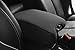 DEDC Neoprene Center Console Armrest Pad Cover for Jeep Wrangler JK Sahara Sport Rubicon X & Unlimited 2011 2012 2013 2014 2015 2016 2017 Black