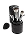 Complete Face Set by Studio 5 Cosmetics - Includes 6 Brushes, Pro Blending Sponge and Brush Holder