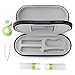 Eye Glasses Case and Contact Lens Case 2 in 1 Double Use Travel kit