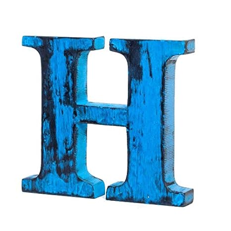 Shabby Chic Vintage Large 11 Cm Wooden Letters Hand Finished