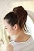 X&Y ANGEL- New Charming Wavy Bun With Strip Hairdo Scrunchie Ponytail Hairpiece Hair Extensions H005 (natural black)