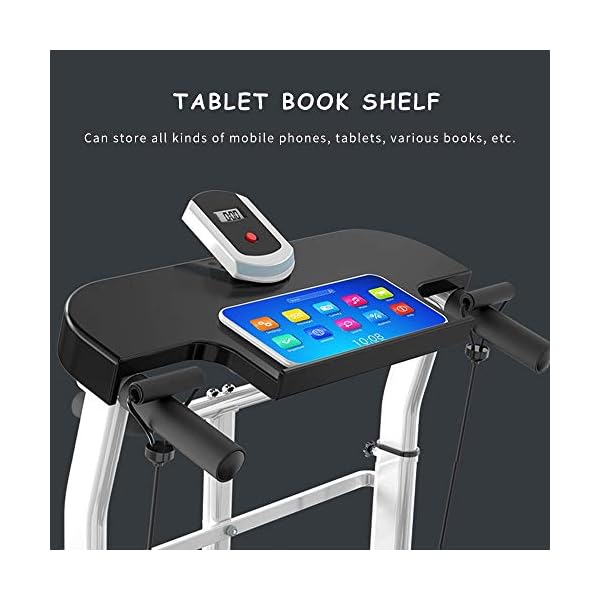 ROYWY-Compact-Electric-Treadmill-Folding-Running-Walking-MachineLED-Screen-with-3-Programs-Max-Speed-6kmhFolds-Away-Home-Office-Use ROYWY Compact Electric Treadmill Folding Running Walking Machine,LED Screen with 3 Programs Max Speed 6km/h,Folds Away…