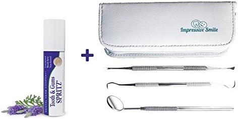 Dental Herb Company Tooth &amp; Gums Spritz + Impressive Smile 3-Piece Dental Hygiene Kit
