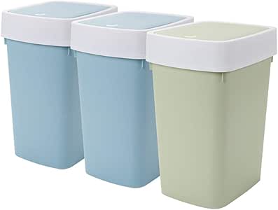 Bote de Basura con Tapa, Restaurante Estudio Cocina baño 8L Bote de