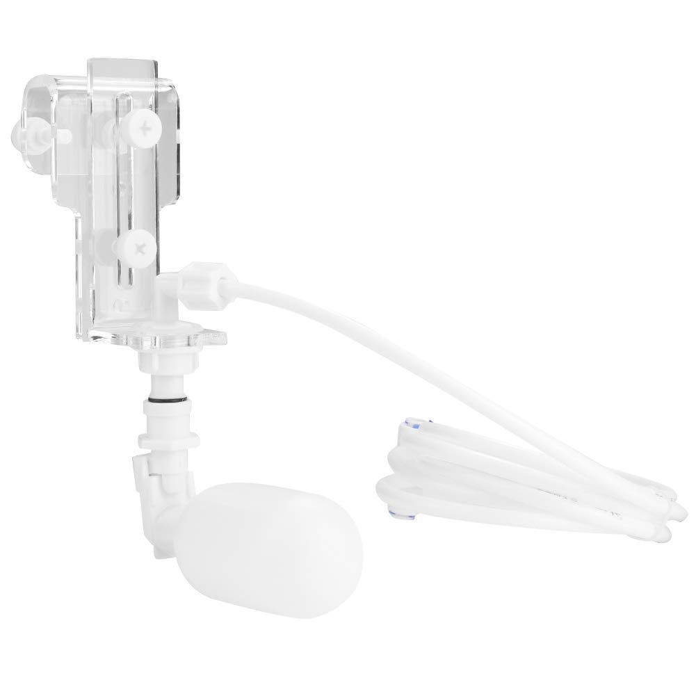 Aquarium Float Ball Valve Plastic Non-Electric Auto Water Filler for Fish Tank Pond with Shut Off Water Level Controller and RO System