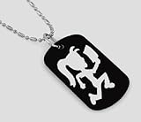 Hatch Girl Hatch man Engraved Dog Tags/GI Tags, Necklace 30