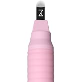 Mellie Signature Microblading Pen, Pack of 10, U18 .15mm | Disposable, Sterilized Blade | Pink, Rubber Grip &amp; Pigment Sponge