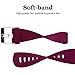 Fitbit Charge 2 Band,Sahiyeah Diamond Pattern Soft Adjustable Replacement Sport Strap Band for Fitbit Charge 2