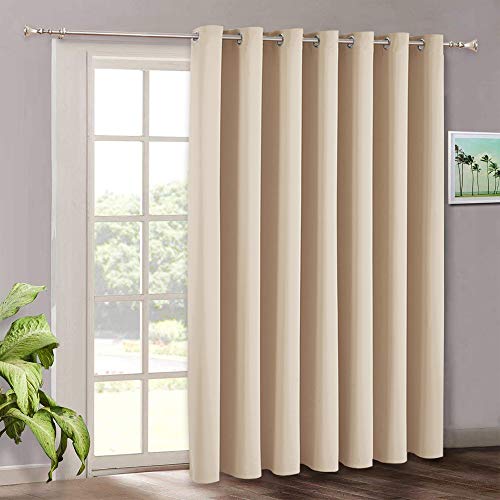 Sliding-Door-Curtain-Window-Drapes-Solid-Room-Darkening-Light-Block-Extra-Wide-Panel-Outdoor-Indoor-Privacy-Curtains-for-Living-Room-Bedroom-Dining-Patio-Door-100-x-84-inch-Biscotti-Beige