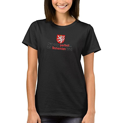 Zazzle Women's Basic T-Shirt, Perfect Bohemian T-Shirt, Black XL