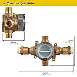 American Standard RU109SS Flash Shower Rough-in