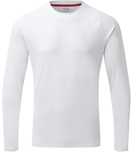 ELECTRIC　UV Utility L/S Tee　XL Men's UV Tec Long Sleeve Zip Tee - Gill Marine Official US Store