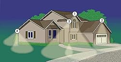 Lithonia Lighting OFTH 300PR 120 P WH-M12