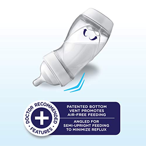 Playtex Baby Ventaire Bottle, Helps Prevent Colic & Reflux, Clear, 9 Oz