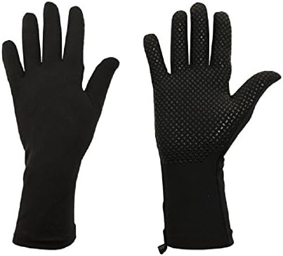 Protex Protection Foxgloves Grip 1 Pair Garden Gloves, Black, Medium