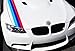 1x 59 M-Colored Stripe Car Sticker for BMW Exterior Cosmetic, Hood, Roof, Bumpers