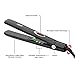 Hair Straightener, THZY Flat Iron Hair Straightening Titanium Ceramic Heater & Adjustable Temperature, Digital LCD Display, 1 Hour Auto Shutoff, Dual Voltage for Travel (Black)