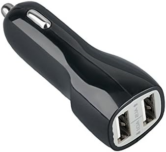 Car Charger, GFKing 36W 3-Port USB 3.1 Amp Smart Car Charger with ChargeWise Technology for iOS, Android and Windows Smartphones and Tablets