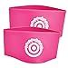 Unique Sports Lace Bands Neon Pink Soccer Cleat Lace Cover (6 Pair)