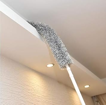 Tq Long Handle Dust Mites Retractable Household Cleaning Feather