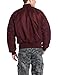 Alpha Industries MA-1 Bomber Flight Jacket - Fighter Pilot Flight Jacket - Maroon, M