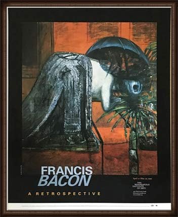 ポスター フランシス ベーコン Figure Study 額装品 ウッドハイグレードフレーム オーク Cornerstonechimney Com