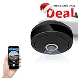 FREDI 960P WiFi IP Security Camera Wide Angle 180Â°-360Â° Mini Portable Indoor Camera with IR Night Vision /2-way Talking/ Motion Detection Loop recording