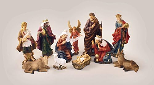 Christmas Nativity Set No Stable (11pcs) 12" Ny1012-ns10-12
