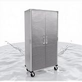 Heavy-Duty Commercial Storage Cabinet (Granite Gray, 36" W x 18" D x 72" H)