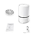 WSTA Desktop Air Purifier, Air Ionizer ,Portable Air Purifier, True HEPA Air Cleaner Remove Cigarette Smoke,Dust,Pollen and Bad Odors with 5V USB Cable(White)