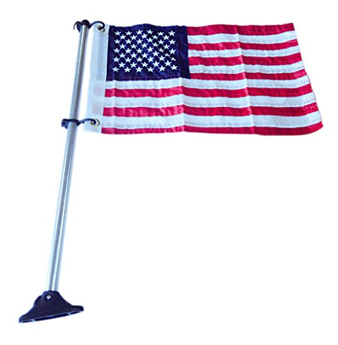 XIAMEN-OCEANGATE-24-Inch-Pontoon-Marine-Flag-Pole-with-US-Flag XIAMEN-OCEANGATE-24-Inch-Pontoon-Marine-Flag-Pole-with-US-Flag