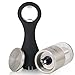 Bottle Opener Pepper Grinder, MCART Stainless Steel Salt And Pepper Mill With Adjustable Coarseness