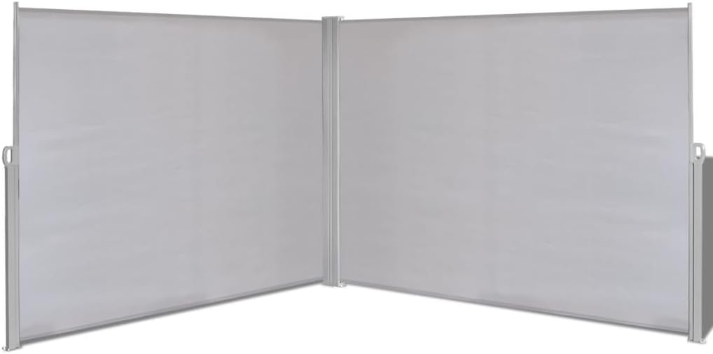 XINGLIEU Retractable Side Awning Sun Protection/180x600 cm grey