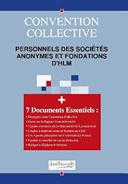 Convention collective, personnels des sociétés anonymes et fondations d'HLM