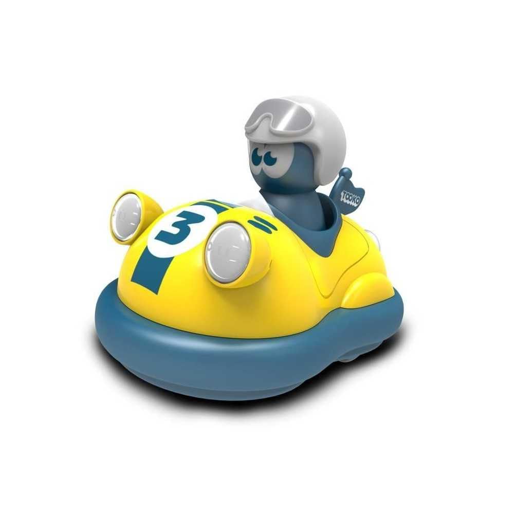TOOKO | My First Bumper Remote Control Car | Yellow with Ejecting Figure | Pre-school Remote Control | Age 3 Years +