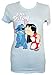 Disney Lilo Stitch Kiss Juniors T-shirt