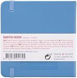 Talens Art Creation Sketchbook Lake Blue 12x12cm 140g 80 Sheets Hard-Bound view 2