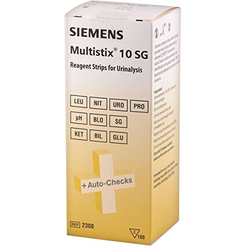 Siemens Multistix 10SG Professional Urine Reagent Test Strips Pack of