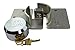 Hidden Shackle Padlock and Hasp Includes Bolts - Heavy Duty Cargo Trailer, RV or Van Lock - Vending Machines and Storage Buildings