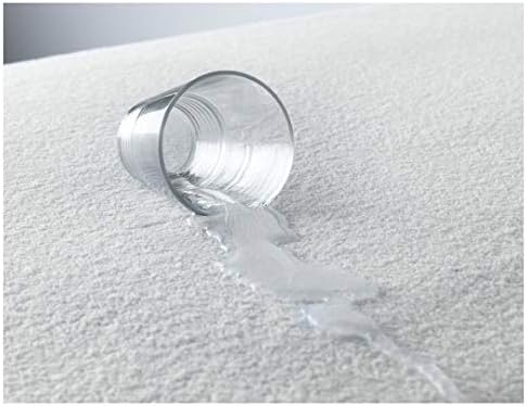 Nights Waterproof Terry Towel Mattress Protector Fitted Sheet Bed Cover Single White